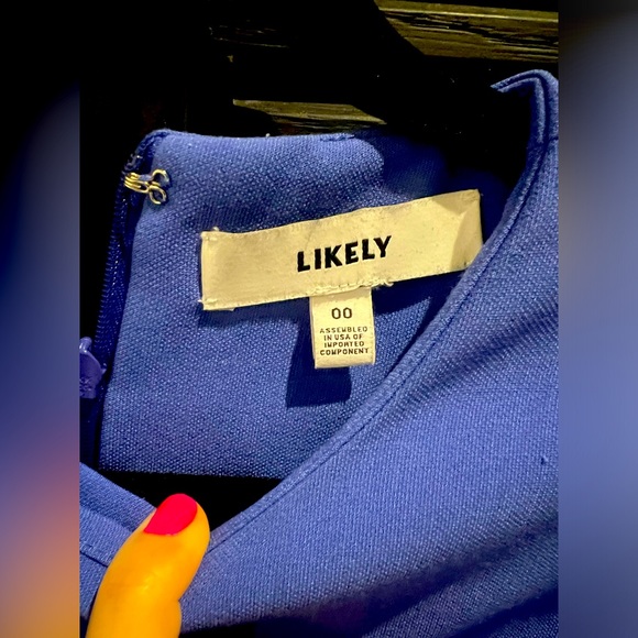 Likely Manhattan Dress in Ultramarine Sheath
Short Blue - Picture 5 of 5